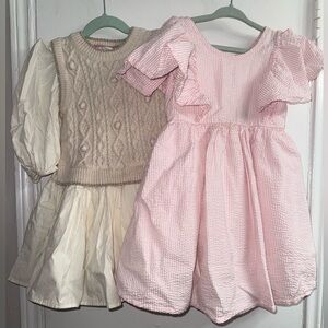A loves A & Monica + Andy bundle of dresses for toddler girls size 5T/6T
